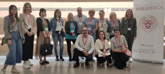la Biblioteca Complutense recibe esta semana (22-26 mayo) la visita profesional de 11 bibliotecarios en una nueva edición de la 'Erasmus Library International Staff Week'.